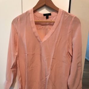 Silk blouse - pale pink